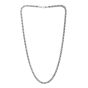 Silver Gun Metal Franco Chain