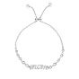 Sterling Silver Mom Friendship Bracelet
