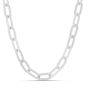 Sterling Silver Italian Link Paperclip Chain