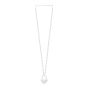 Silver Padlock Heart Necklace 