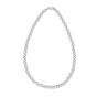 Silver Rolo Link Necklace