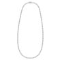 Silver White CZ Tennis Chain