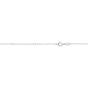 Silver 1.2mm Extendable Cable Chain