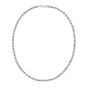 Silver Semi-Solid 5.3mm Rope Chain