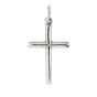 Silver Medium Tube Cross