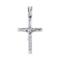 Silver Crucifix Cross Pendant