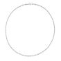 Sterling Silver 3mm Moon-cut Bead Chain