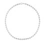 Sterling Silver 6mm Moon-cut Bead Chain