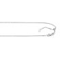 Silver 0.79mm Adjustable Box Chain