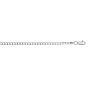 Silver 3mm Comfort Curb Chain