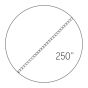 Silver 250" 2.8mm Polished Classic Curb Spool Chain