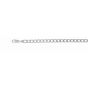 Silver 7.8mm Comfort Curb Chain