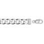 Silver 11.6mm Comfort Curb Chain 