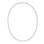 Silver 3.2mm Solid Round Byzantine Chain