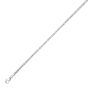 Silver 3.2mm Solid Round Byzantine Chain