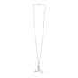 Silver Whale Tail Pendant