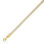 Gold Over Silver 5mm Ice Barrel Chain