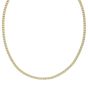 Gold Over Silver 5mm Ice Barrel Chain
