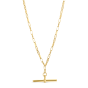 Silver Plated Toggle Chain