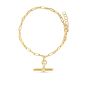 Silver Plated Toggle Chain