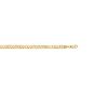 Gold Over Silver 5.3mm Comfort Curb Chain