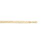 Gold Over Silver 7.5mm Comfort Curb Chain