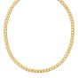 Gold Over Silver 7.5mm Comfort Curb Chain