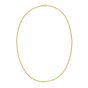 Gold Over Silver 2.8mm French Cable Chain