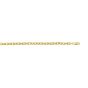 Gold Over Silver 5mm French Cable Chain