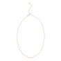 14K Gold Popcorn Adjustable Chain