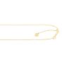 14K Gold 0.97mm Adjustable Cable Chain
