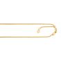 14K Gold 1.3mm Adjustable Popcorn Chain 