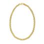 14K Gold Rope Link Necklace