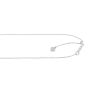14K Gold 0.97mm Adjustable Cable Chain