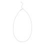 14K Gold Popcorn Adjustable Chain
