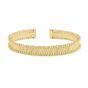 14K Pallina Beaded Bangle 