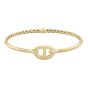 14K Puff Mariner Link Bangle