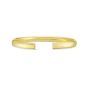 14K Domed Cuff Bangle
