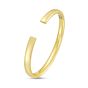 14K Domed Cuff Bangle