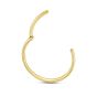 14K Domed Cuff Bangle