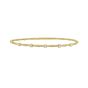 14K .15ct Diamond Beaded Bracelet
