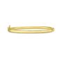 14K Stackable Curved Bangle