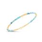 14K Turquoise Pallina Bead Bracelet