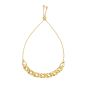 14K Gold Fancy Link Friendship Bracelet