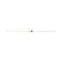 14K Citrine Paperclip Bracelet