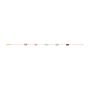 14K Multi-Gemstone Paperclip Chain
