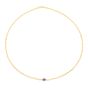 14K Amethyst Mirrored Chain