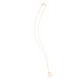 14K Gold Layered Circle Pendant