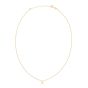 14K Gold Gemini Necklace