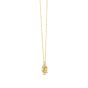 14K Gold Panther Necklace